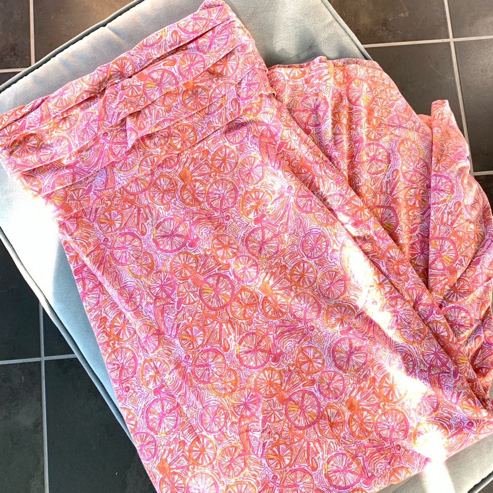 Lilly Pulitzer “Ten Speed” Strapless Petula Maxi
